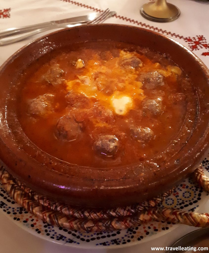 Kefta, plato tradicional de marruecos.