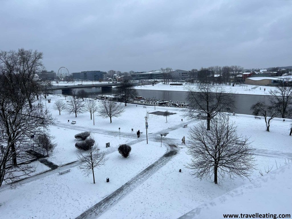 Vistas Del Río Vístula desde el Castillo de Wawel.