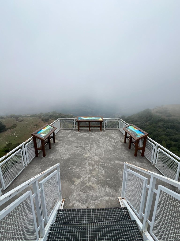 Mirador del Centro de Interpretación de Armañón y los Montes de Ordunte
