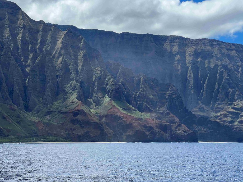 Costa de Napali vista desde el mar