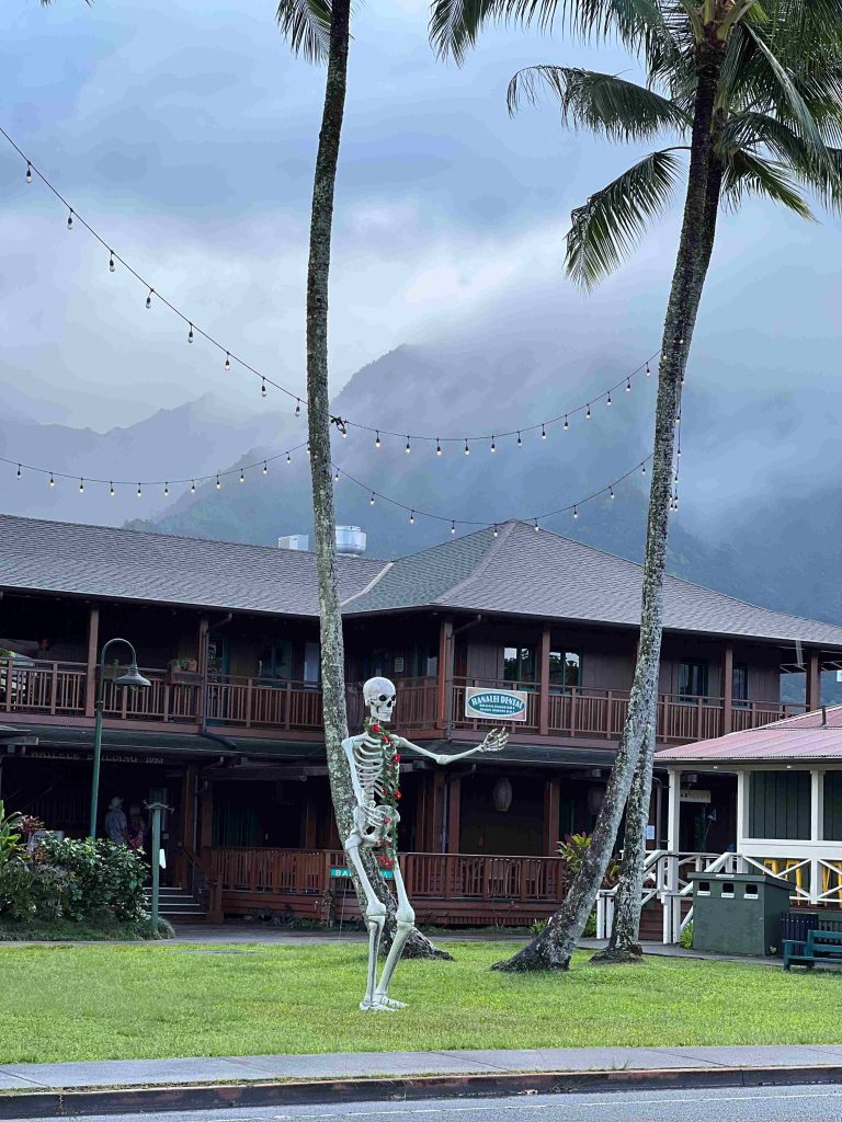 Pueblo de Hanalei en Halloween