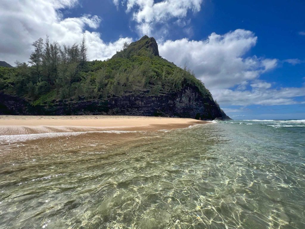 La salvaje y preciosaHanapakiai Beach