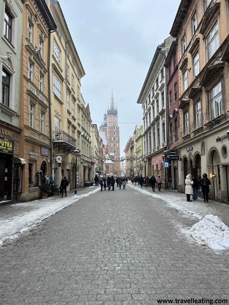 El casco antiguo de Cracovia está muy bien conservado y es realmente bonito.