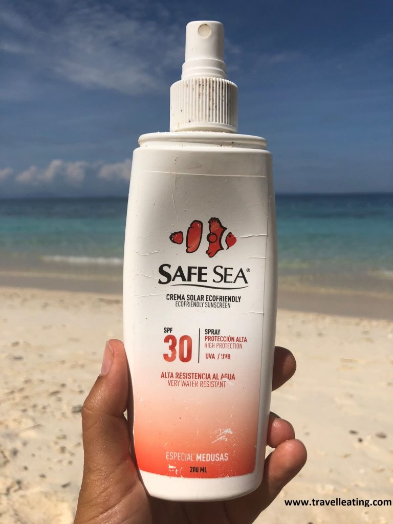 Llevar una crema solar biodegradable es importante a la hora de viajar a Malasia o cualquier país con coral en sus mares.