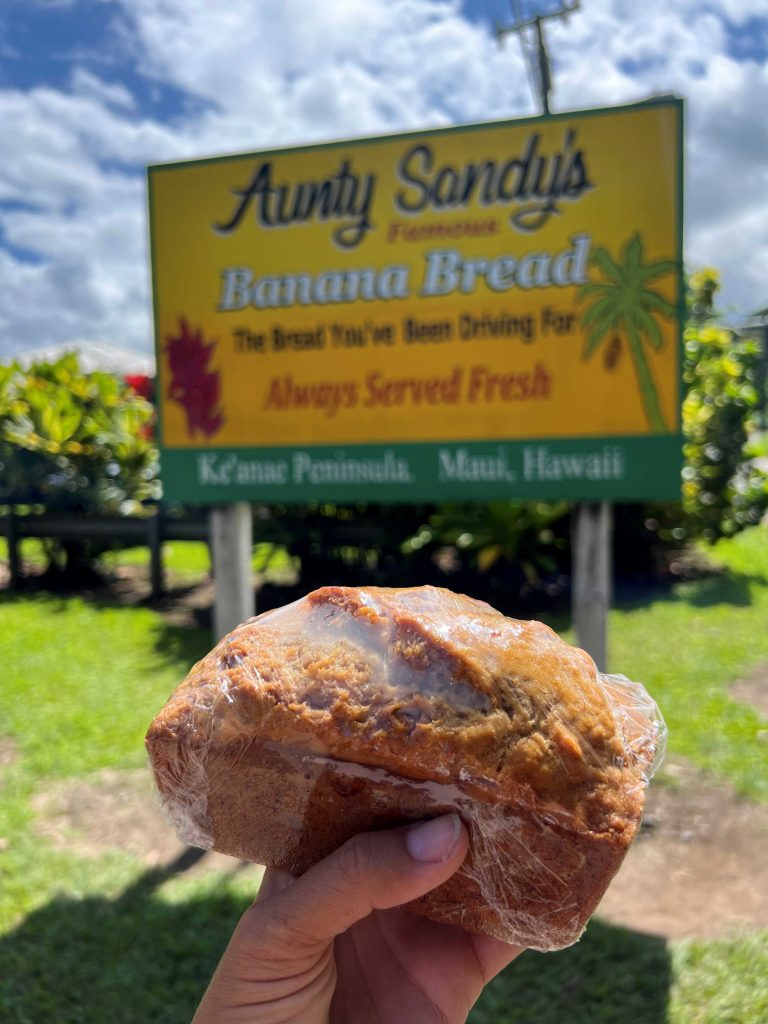 El banana bread es otro dulce que tenéis que probar al viajar a Hawaii.